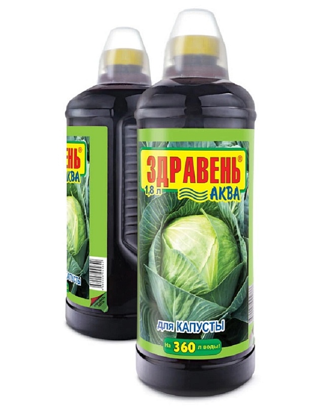 Удобрение Здравень АКВА для капусты 